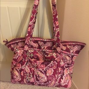 Vera Bradley Miller Travel Bag in Piccadilly Plum